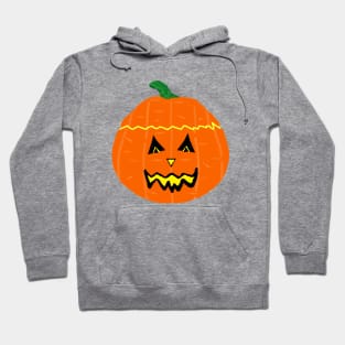 Happy Halloween Smiling Jack O Lantern (White Background) Hoodie